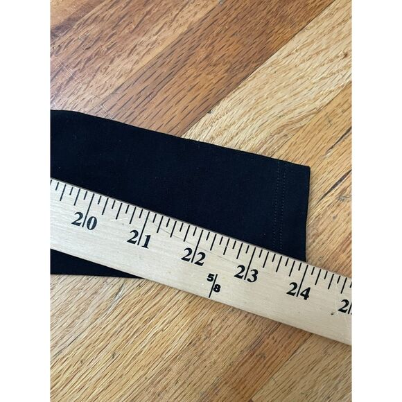 Eileen Fisher Women's M Black Dress Rayon Shift Midi Cocktail Travel Minimalist - Picture 12 of 12